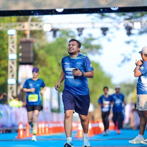 Race photo from BOGORUN 2026