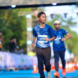 Race photo from BOGORUN 2026