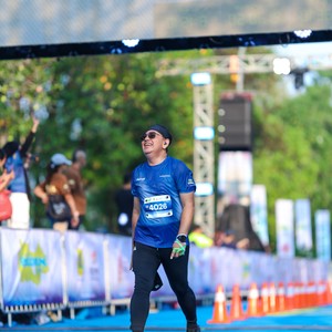Race photo from BOGORUN 2026