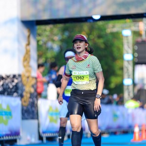 Race photo from BOGORUN 2026