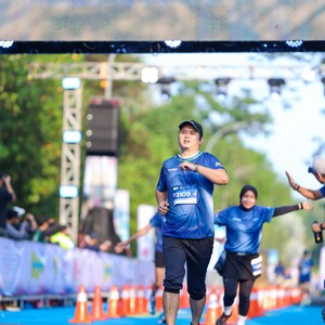 Race photo from BOGORUN 2026
