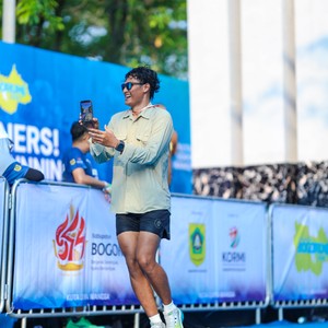 Race photo from BOGORUN 2026