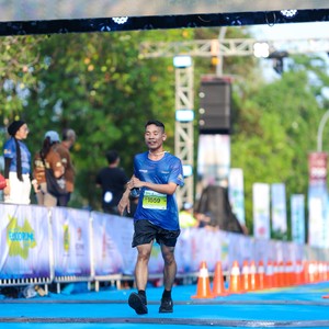 Race photo from BOGORUN 2026
