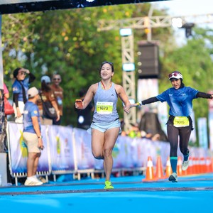 Race photo from BOGORUN 2026
