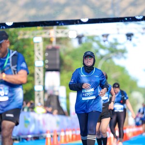Race photo from BOGORUN 2026