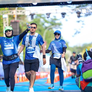 Race photo from BOGORUN 2026