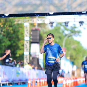 Race photo from BOGORUN 2026