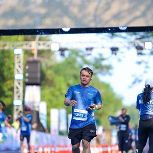 Race photo from BOGORUN 2026