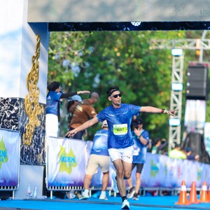 Race photo from BOGORUN 2026