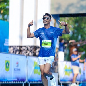 Race photo from BOGORUN 2026