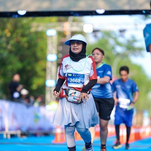 Race photo from BOGORUN 2026