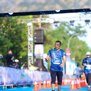 Race photo from BOGORUN 2026