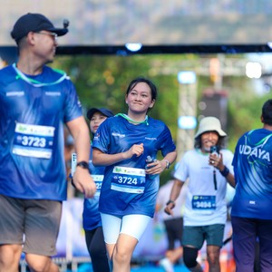 Race photo from BOGORUN 2026