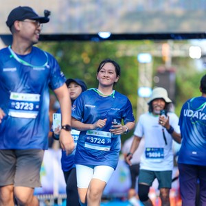 Race photo from BOGORUN 2026