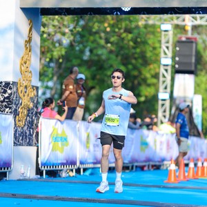 Race photo from BOGORUN 2026