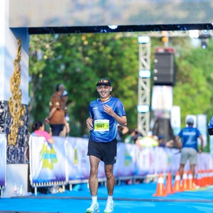 Race photo from BOGORUN 2026