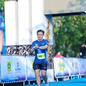 Race photo from BOGORUN 2026