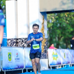 Race photo from BOGORUN 2026