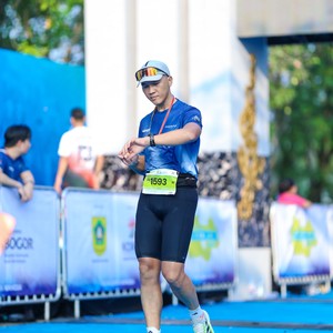 Race photo from BOGORUN 2026