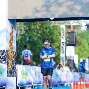 Race photo from BOGORUN 2026