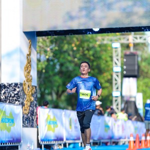 Race photo from BOGORUN 2026