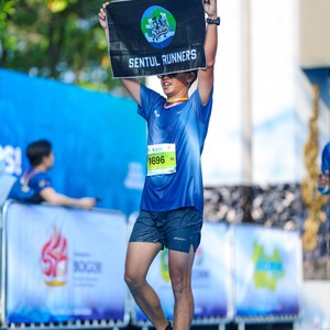 Race photo from BOGORUN 2026