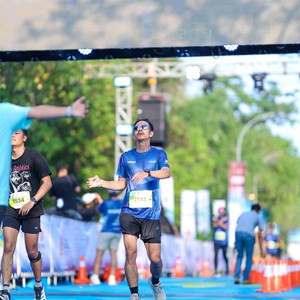 Race photo from BOGORUN 2026