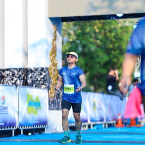 Race photo from BOGORUN 2026