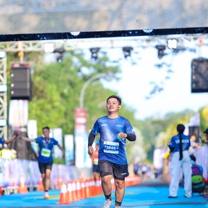 Race photo from BOGORUN 2026