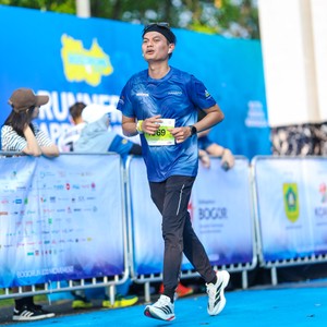 Race photo from BOGORUN 2026