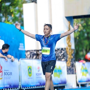 Race photo from BOGORUN 2026