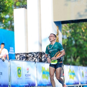 Race photo from BOGORUN 2026