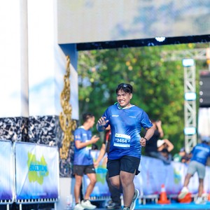 Race photo from BOGORUN 2026