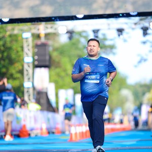 Race photo from BOGORUN 2026