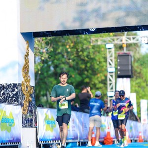 Race photo from BOGORUN 2026