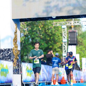 Race photo from BOGORUN 2026