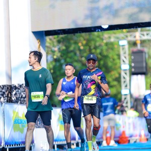 Race photo from BOGORUN 2026