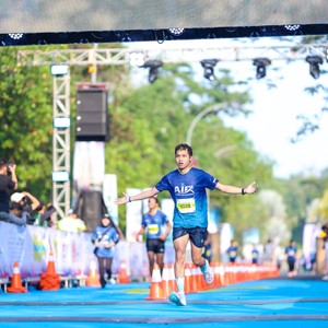 Race photo from BOGORUN 2026