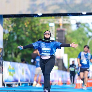 Race photo from BOGORUN 2026