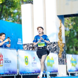 Race photo from BOGORUN 2026