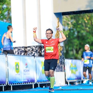 Race photo from BOGORUN 2026
