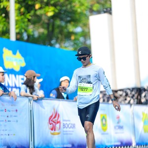 Race photo from BOGORUN 2026
