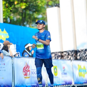 Race photo from BOGORUN 2026