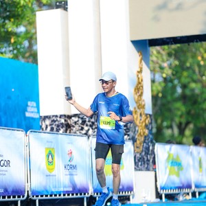 Race photo from BOGORUN 2026