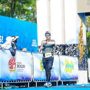 Race photo from BOGORUN 2026