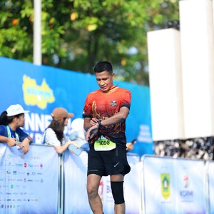 Race photo from BOGORUN 2026