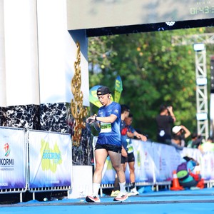 Race photo from BOGORUN 2026