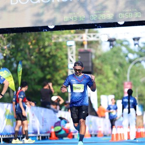 Race photo from BOGORUN 2026
