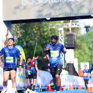 Race photo from BOGORUN 2026