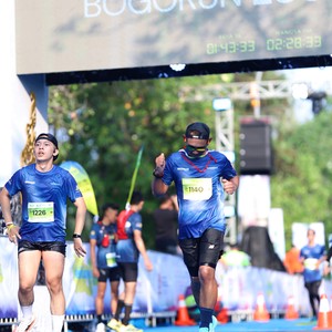 Race photo from BOGORUN 2026